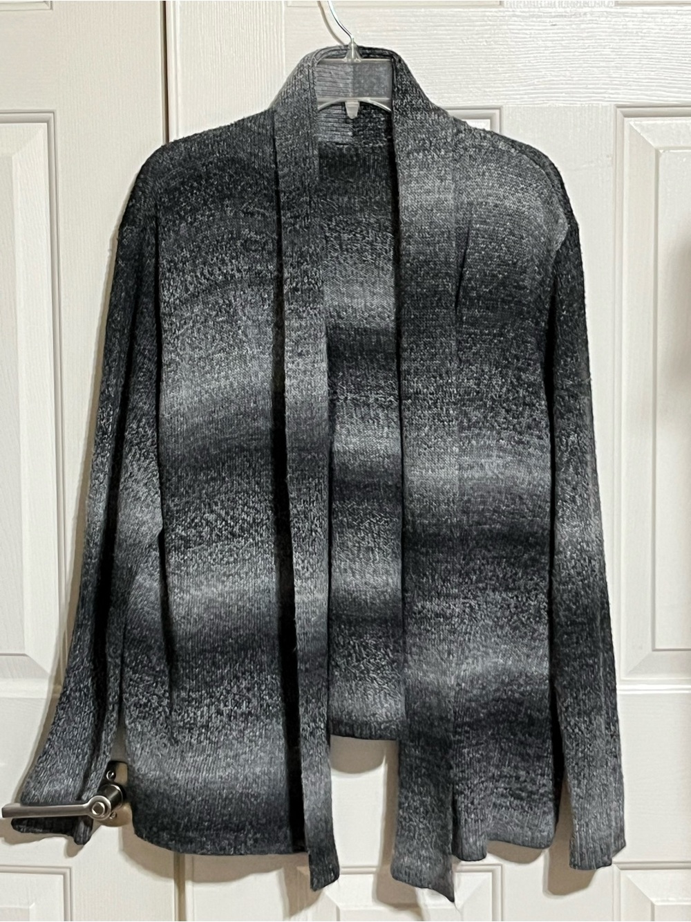 Ruby Rd. Women's Gradient Gray Open-Front Cardigan
15-07